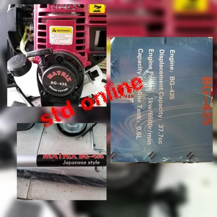 BG 431 BRUSH CUTTER MATRIX BG431 MESIN PEMOTONG RUMPUT 4 TAK MATRIX