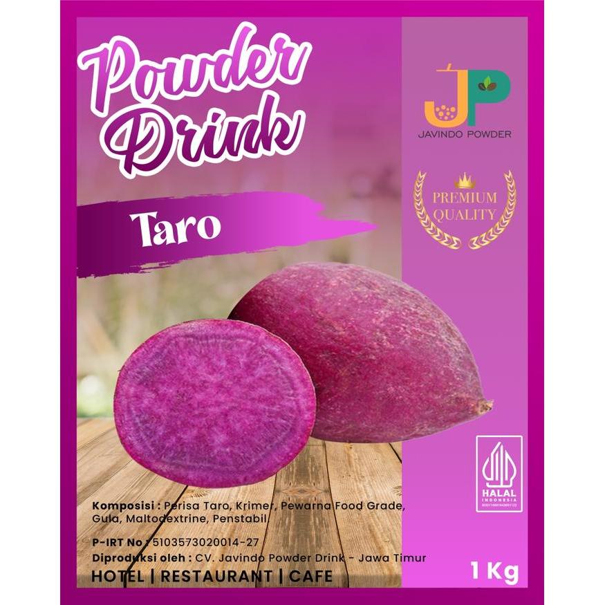 Bubuk Minuman Taro Premium / Powder Drink Taro Premium