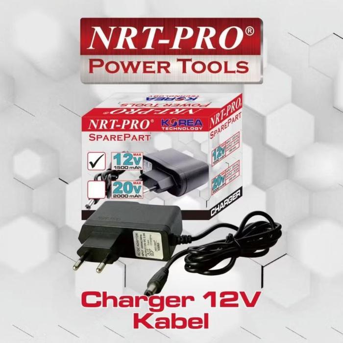NRT PRO Charger cordless drill 12V charger bor baterei batre fast chargin 12 volt universal