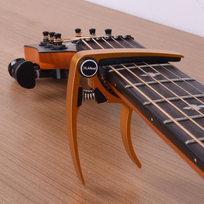 Meideal Mc20 Capo Gitar Akustik Elektrik Bass Banjo Mandolin Penjepit Senar Bahan Aluminium