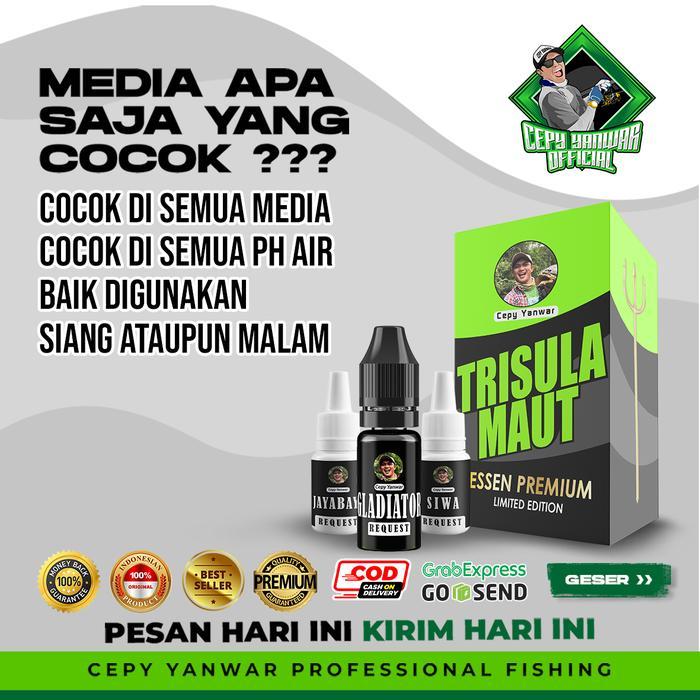 Cokershop- Essen Trisula Maut Cepy Yanwar Essen Ikan Mas, Ikan Lele, Ikan Nila, Ikan Patin , Ikan