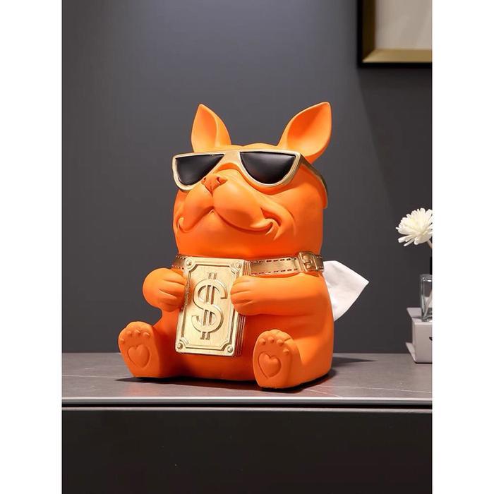 READY Kotak tissue Model Dog Dollar/ Tempat Tissue Unik