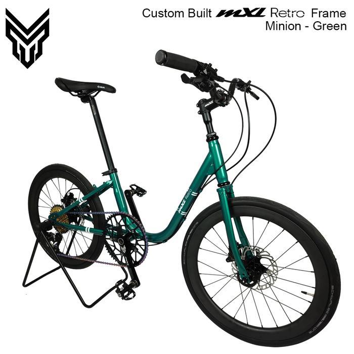READY MXL Frame Sepeda Minion Retro Ukuran 20" Bahan Steel Bicycle Frame Sepeda Outdoor