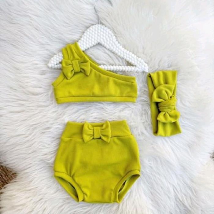ELEGANT Summer Bikini Set Baby pakaian bikini Bayi