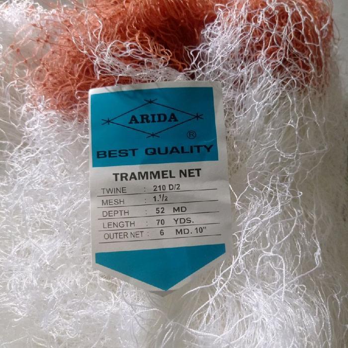 READY jaring udang 3 lapis arida luar dalam nilon jaring kantong jaring ikan arida jaring udang laut