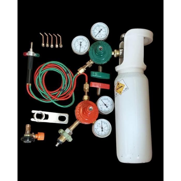 WELDING TORCH ALAT BLENDER LAS MINI ALAT LAS GAS OKSIGEN BLANDER LAS KARBIT -COPICOP STORE