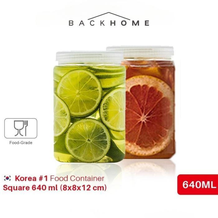 DISKON SILICOOK SQUARE 640 ML - SILICOOK FOOD CONTAINER