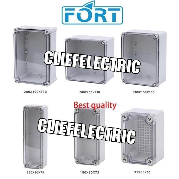 SWITCH BOX SCREW / JUNCTION BOX DS-AT-1525 ( TRANSPARAN COVER ) PROMO