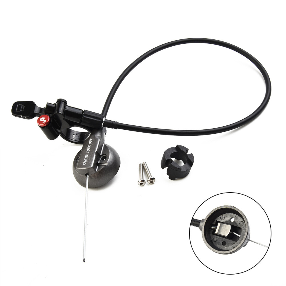 1pcs Bike Bicycle Remote Fork Lockout Switch Lever For SR SUNTOUR EPICON XCR XCM Bicycle Front Fork