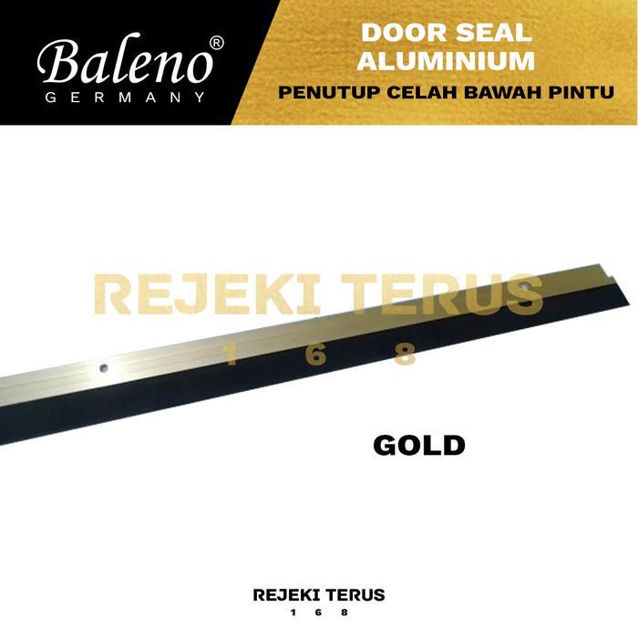 Door Seal Aluminium Bulu Karet Penutup Lubang Celah Bawah Pintu Door Brush Seal