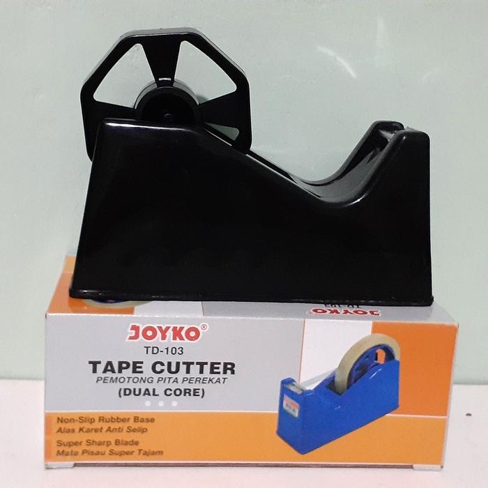 TERLARIS Tape Dispenser TD 103 / TD103 / Pemotong / Tempat Lakban Isolasi