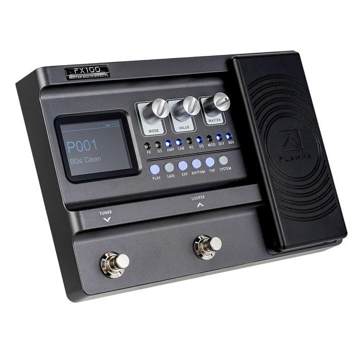 FLAMMA FX100 FX-100 FX 100 PORTABLE GUITAR MULTI EFFECTS PEDAL BMJ