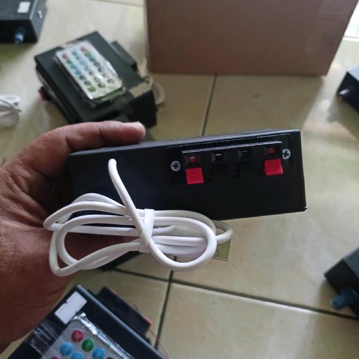 POWER MINI INPUT 5VOLT DAN 12 VOLT Amplifier