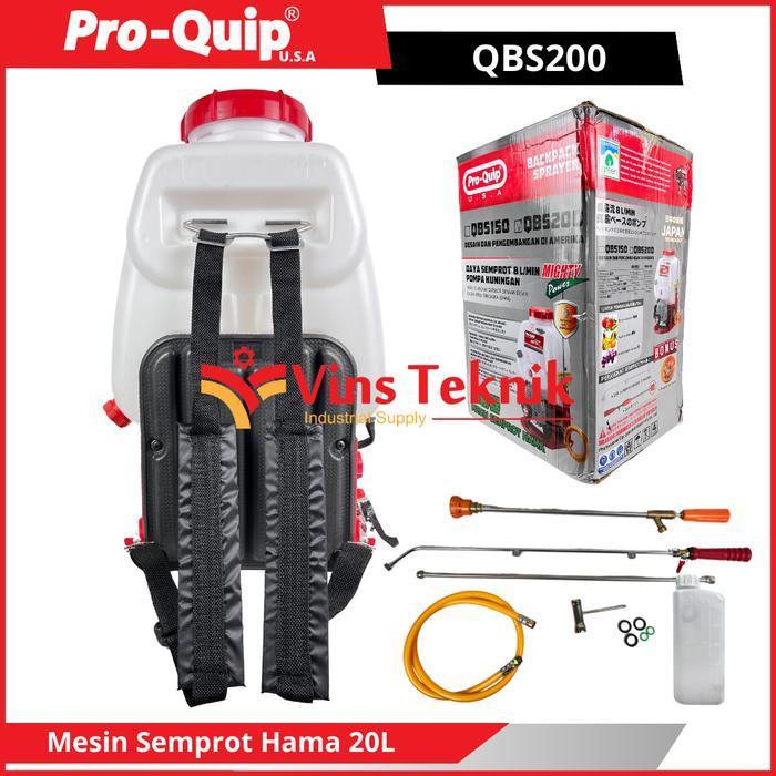 Proquip QBS200 Mesin Semprot Hama Bensin Sprayer 20L QBS 200