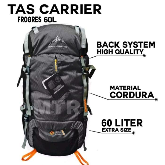 Eiger Adventures - Tas Carrier 60 Ltr Uniseks//Tas Carrier 60 Ltr//Tas Carrier Uniseks