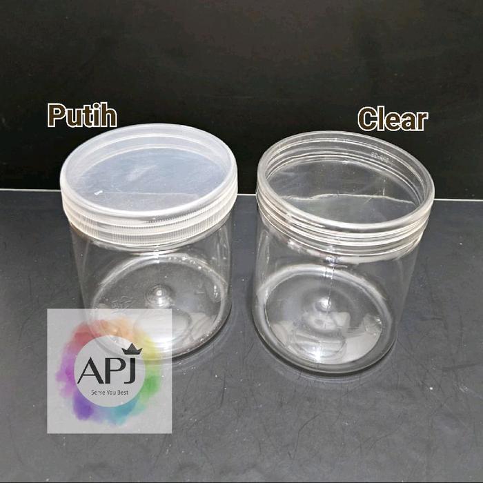 Toples Plastik Tabung Silinder 300Ml / Toples Plastik 300Ml Toples Kue