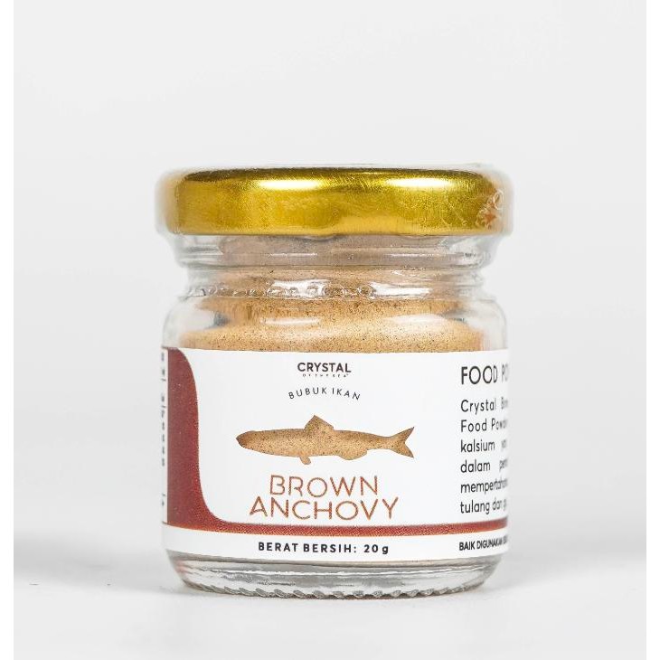 dvb6 Crystal Of The Sea - (Set Of 3 Jar 20Gr) White Anchovy + Brown Anchovy + Shrimp Powder