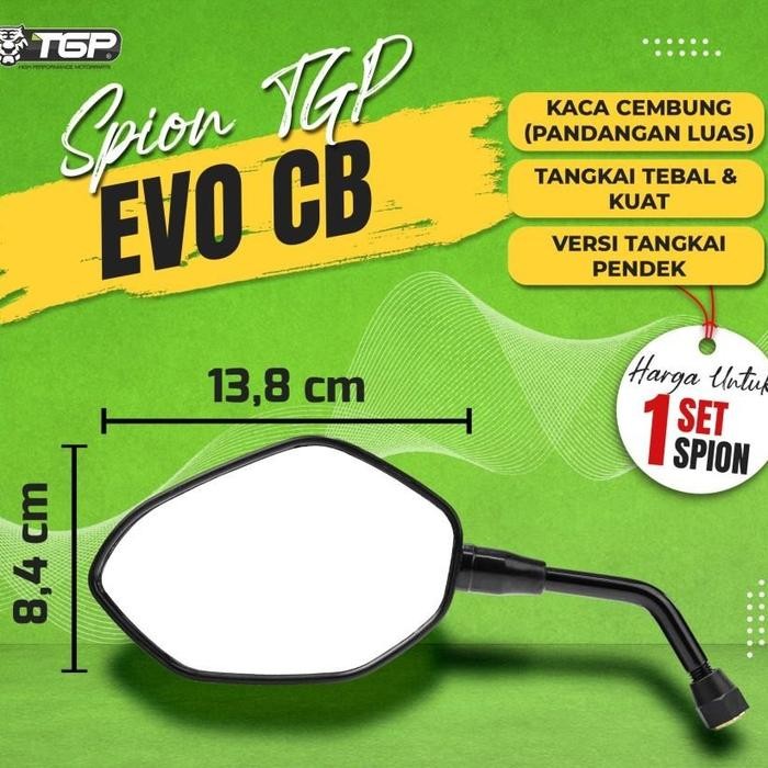 Spion TGP Evo CB Aksesoris Variasi Honda Vario 125 150 Scoopy PCX Beat