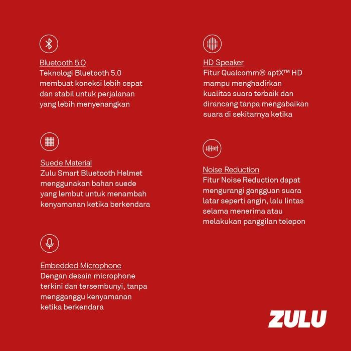 Zulu Smart Bluetooth Helmet Osiris Midnight Chrome