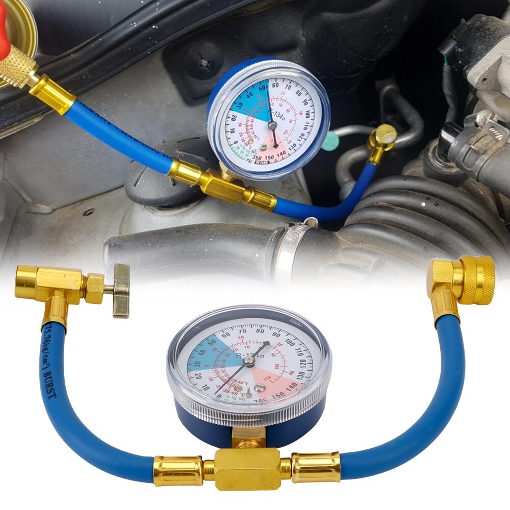 SALE R134a Refrigerante Open Valve Charging Pipe Freon R134a Air Conditioning Recharge Hose Car Air 