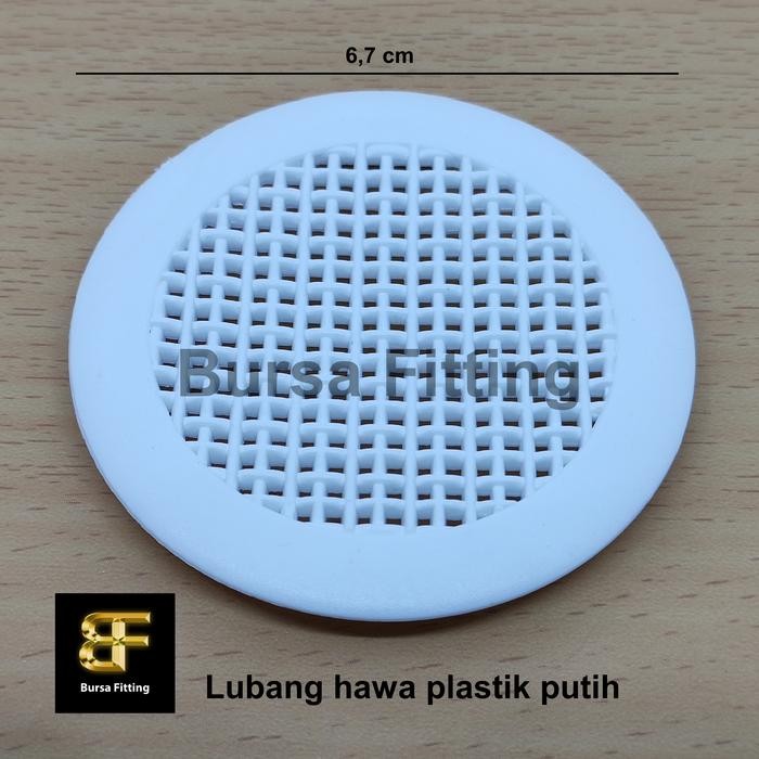 Saringan hawa - lubang udara bulat plastik