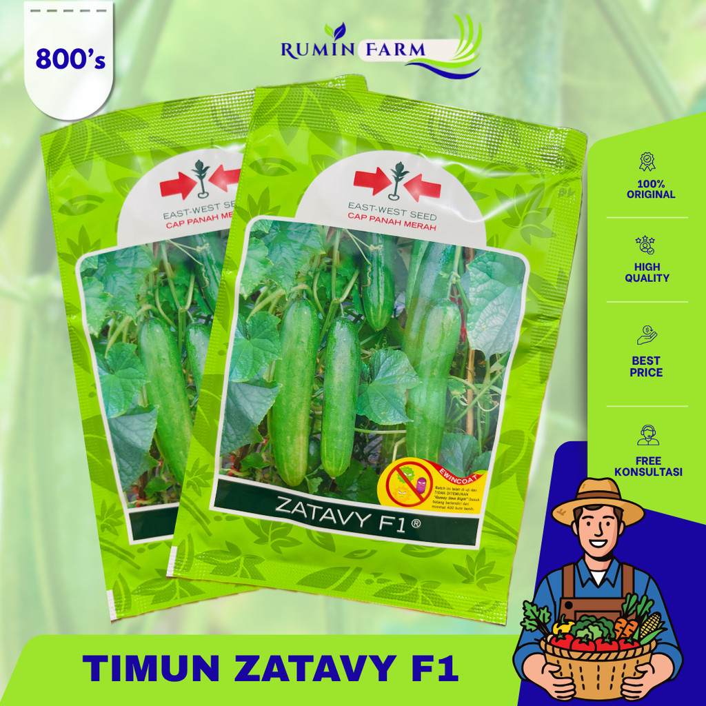 Benih Timun Zatavy  Cap Panah Merah