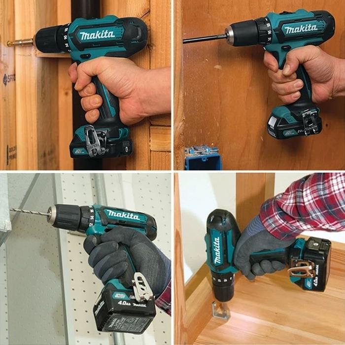 kencana Makita DF331D 36V Bor Impact Nirkabel dari Jepang, daya tinggi baterai lithium, buku