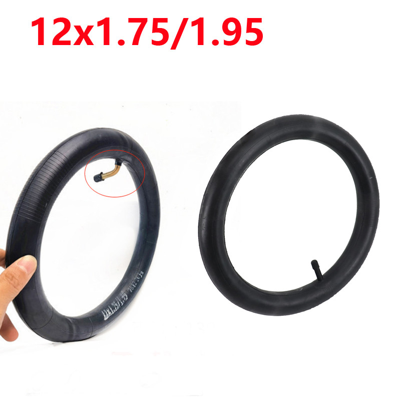 12 inch motorcycle electric vehicle tire replacement parts 12x1.75/1.95 butyl rubber inner tube