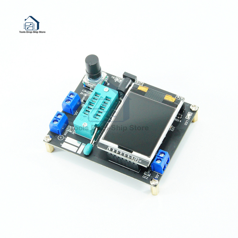 Russian English Version GM328A GM328B Transistor Tester LCR Diode Capacitance ESR Voltage Frequency 