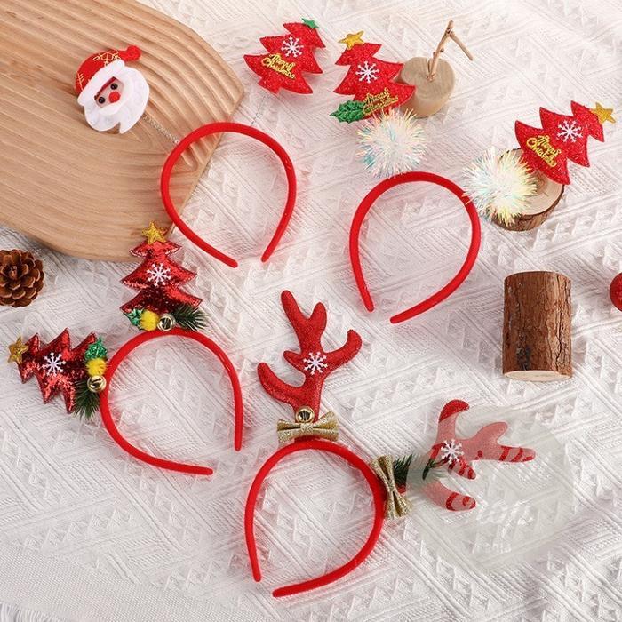 ] Bando Natal Premium Tanduk Rusa Bando Merry Christmas Akesoris Gereja