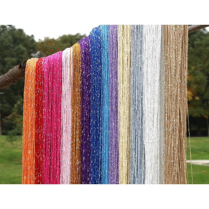 tirai gliter polos, tirai gliter dekorasi