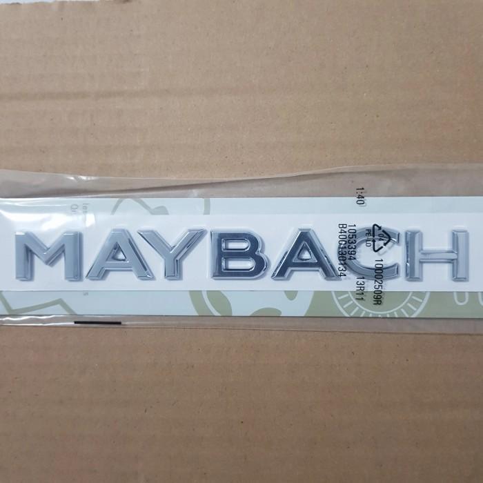 Emblem Maybach Mercedes Benz / Emblem Tulisan Maybach Mercy Original