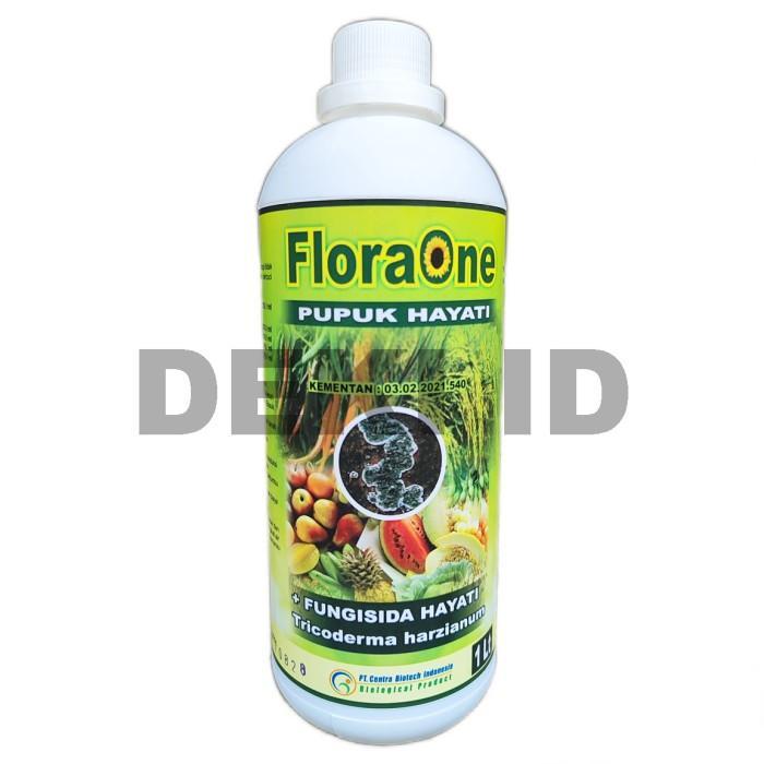 Floraone 1 L Trierma Cair Fungsida Hayati Pgpr Rhizobium Pestisida Organik