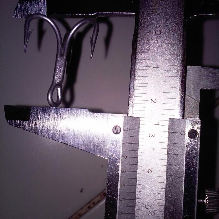 Mustad Treble Hook No.2 #Gratisongkir