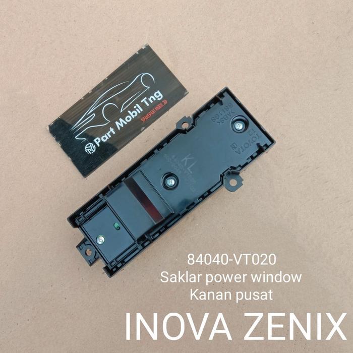 Jual Saklar Sakelar Power Window Pusat Toyota Innova Zenix 84040-Vt020 Original Kode 167