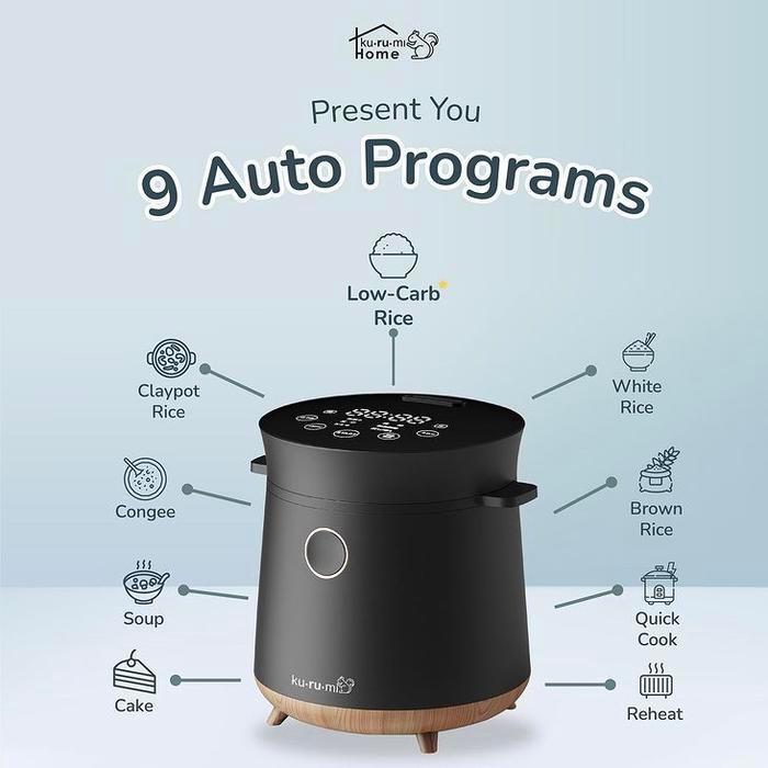 Kurumi Home Multifunction Rice Cooker ( With Low Carb Function )