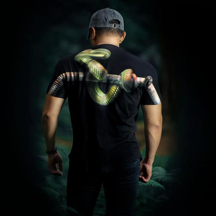 KAOS ULAR KAOS GAMBAR ULAR KAOS GAMBAR HEWAN KAOS HEWAN T SHIRT
