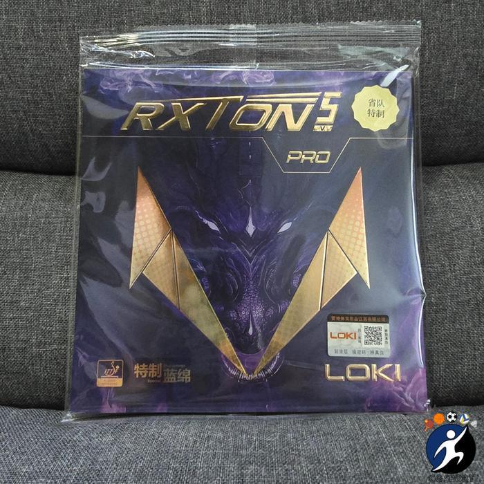 KARET PINGPONG LOKI RXTON 5 PRO BLUE SPONGE