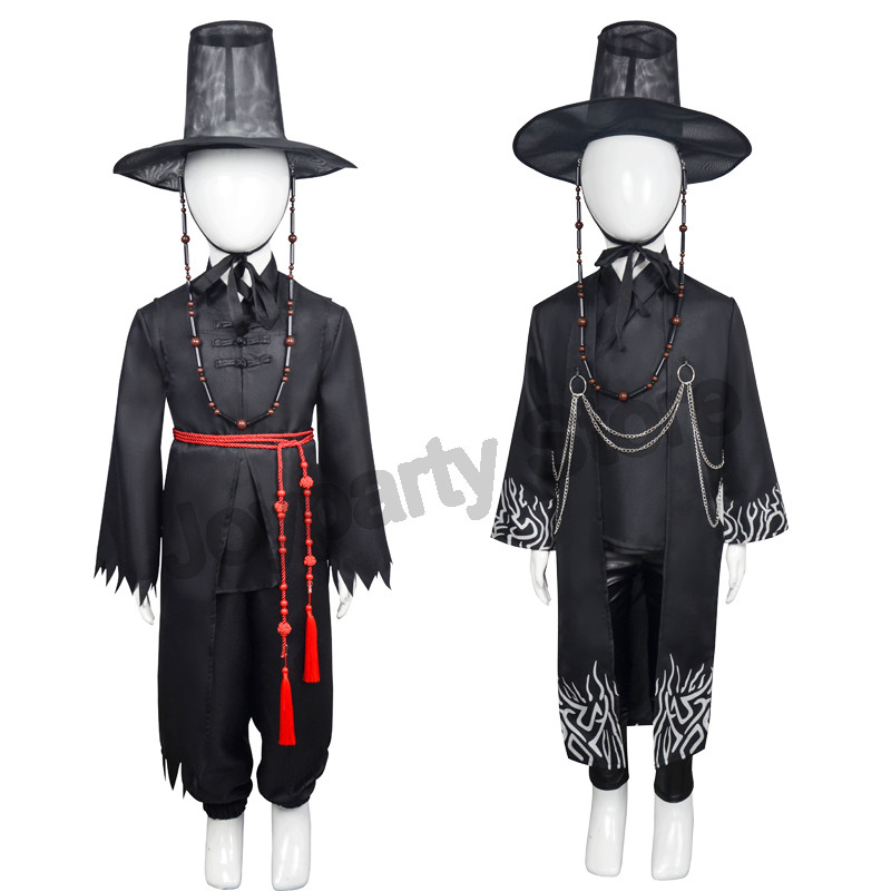 Anime Movie Saja Boys Role Play Party Cosplay Set K-Pop Demon Hunters Saja Boys Jinu Halloween Party