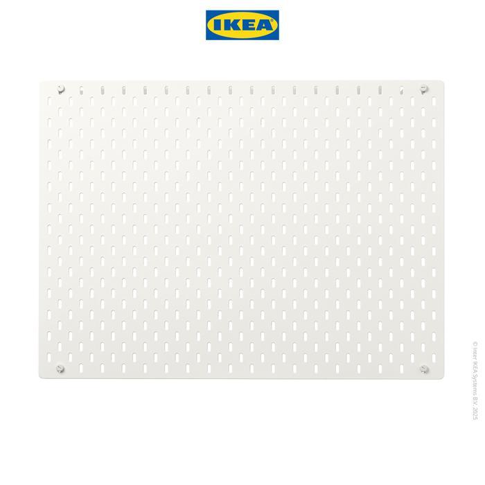 Ikea Skadis Papan Berlubang Pegboard Putih 56X76 Cm