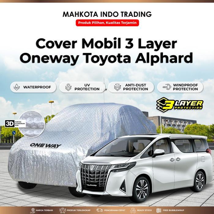 Ready Cover Sarung Mobil ALPHARD Triguard 3 LAPIS Full Waterproof No Urban