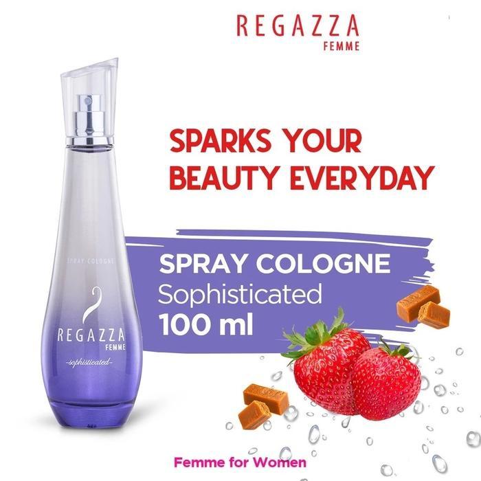 NewsGan- Regazza Parfum Femme 100Ml, Femme Sport 100Ml & Parfum Syeszie - Regazza Eau De Parfum