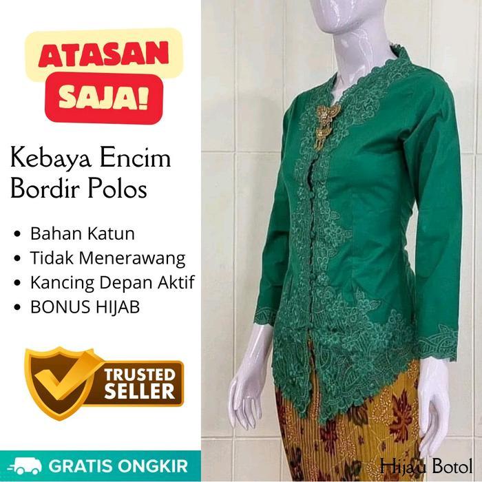 eyys- Atasan Kebaya Encim Kartini Free Hijab Kebaya Modern Kebaya Wisuda Kebaya Pesta Kebaya