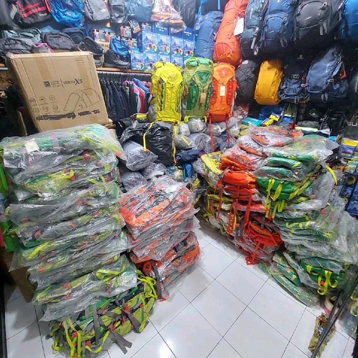 tas gunung aigle cuncuna 40 l semi carrier 40l liter pramuka
