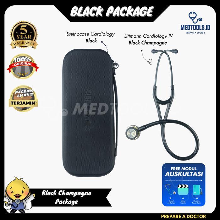Paket Medtools Special [ Stetoskop Littmann Cardiology IV + Medtools Stethocase ]