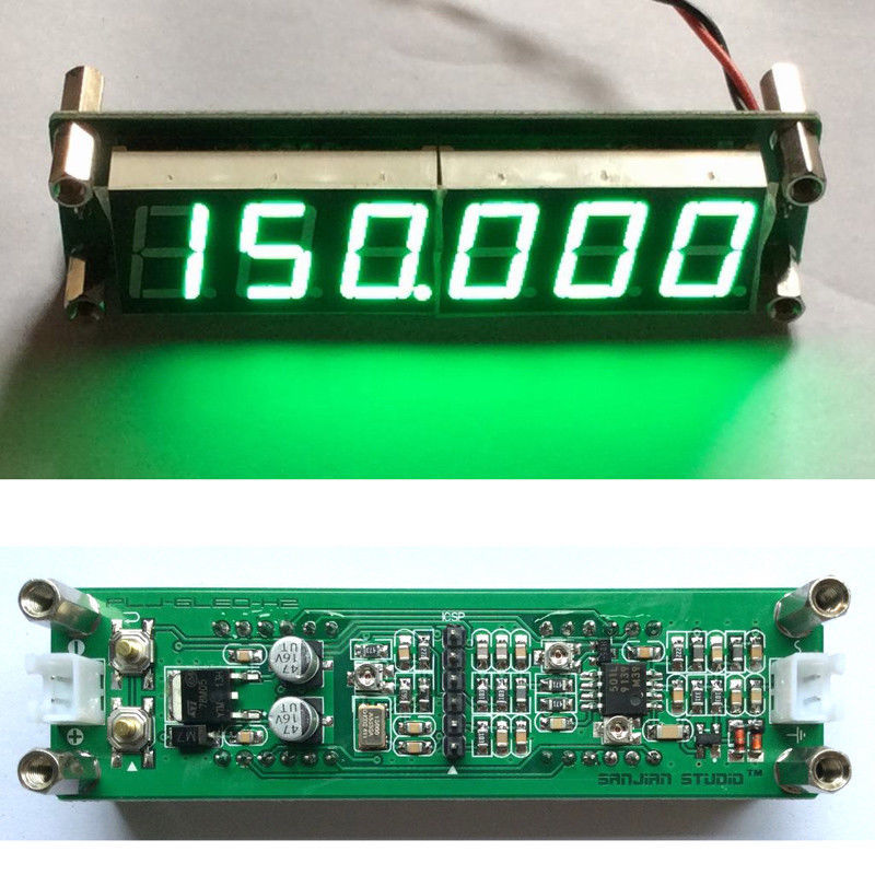 1MHz to 1000MHz RF Frequency Counter Cymometer meter measurement LED
