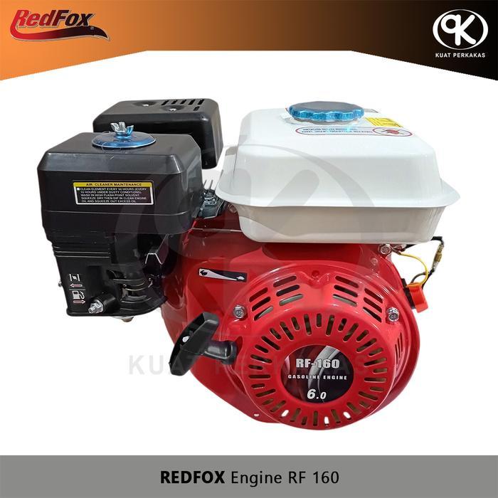 Engine 6.0HP REDFOX RF 160 Mesin Penggerak Tenaga Bensin GX 160 GX160