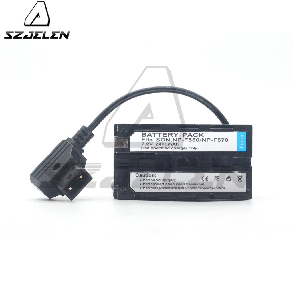 D-Tap to NP-F550 F570 970 Dummy Battery Coupler for SamHD 702
