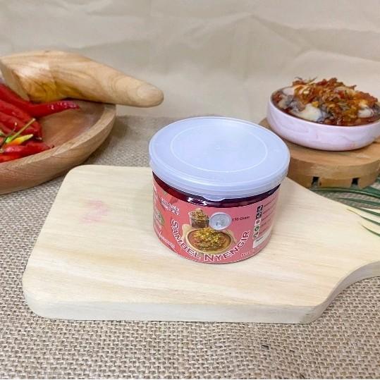 sambel teri isi 150gram/toples Sambal
