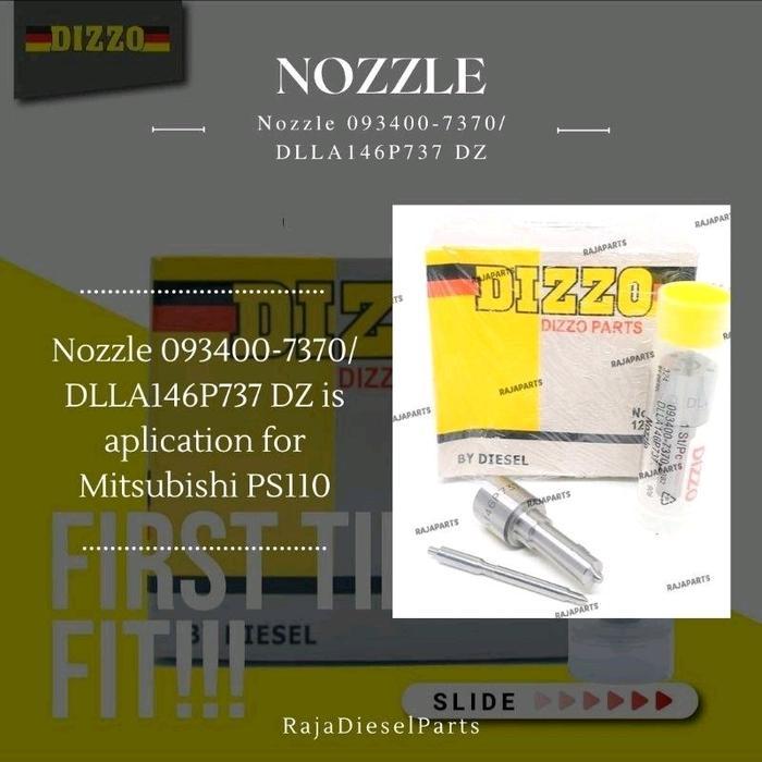 Baru Nozzle 093400-7370/ Dlla146P737 Dz Nozzle Mitsubishi Ps110 Dz Ori Berquality